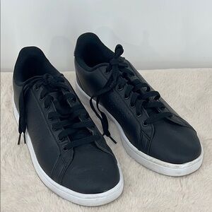 ADIDAS NEO MENS SIZE 10.5 Classic Black Sneakers